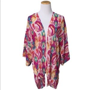 Rachael & Chloe Elbow Length Sleeve Kimono